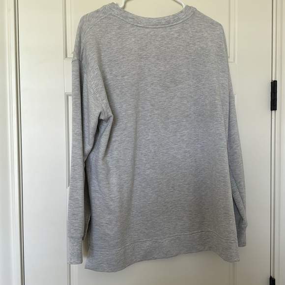 Green tea grey sweater tunic - Picture 4 of 4